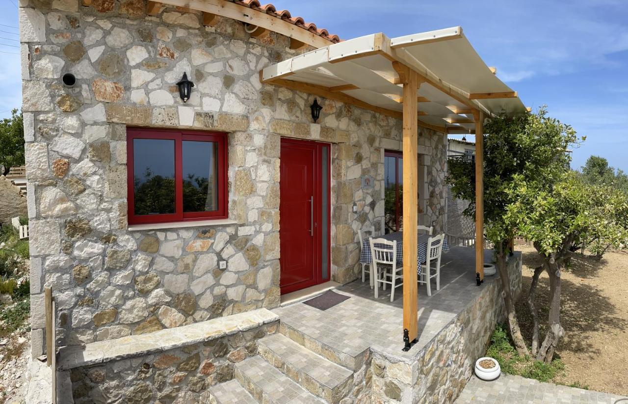 Casa Petra - Stone Cottage Farmhouses Argassi Exteriör bild